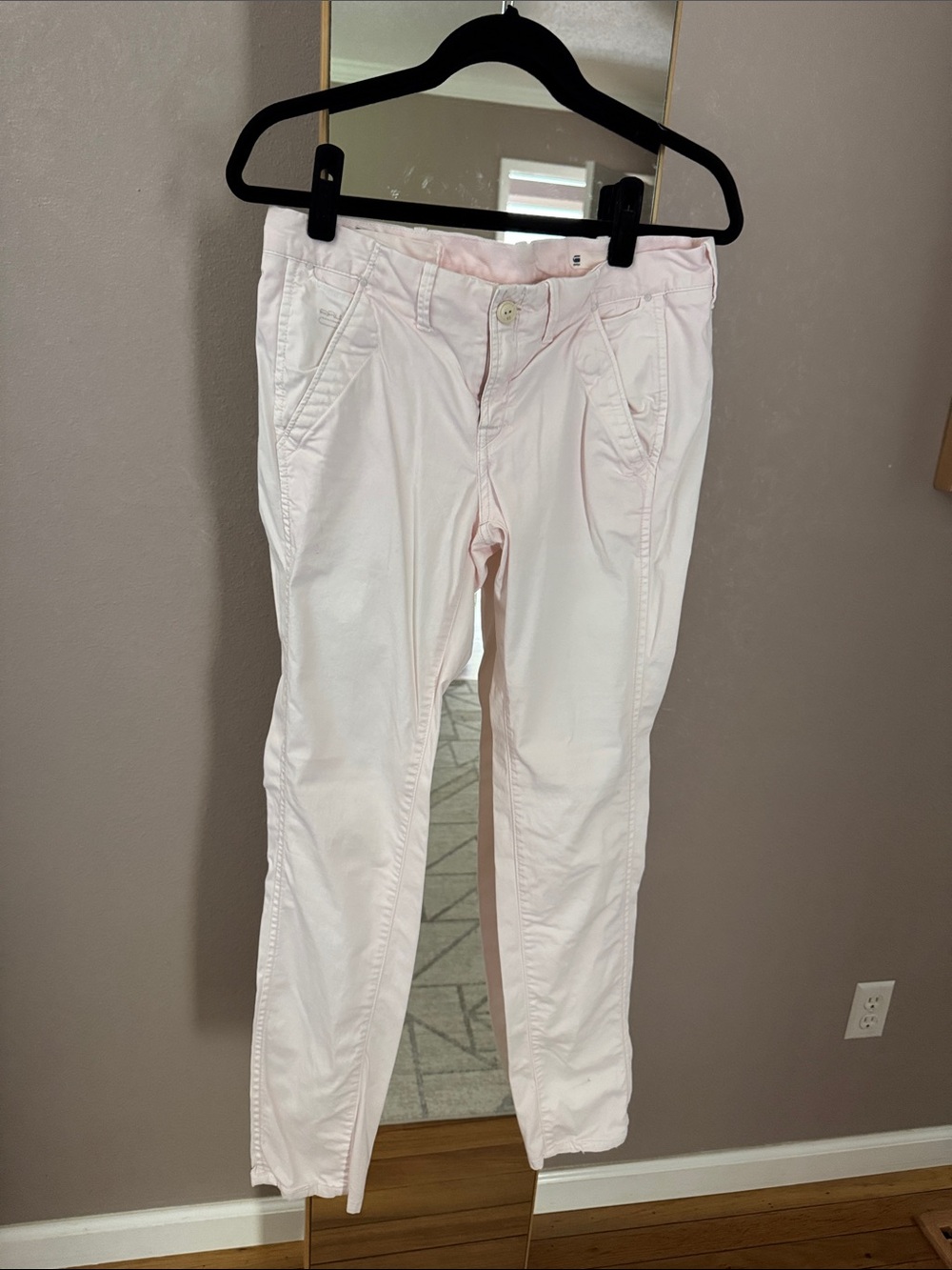 G-Star Light Pink Casual Pants